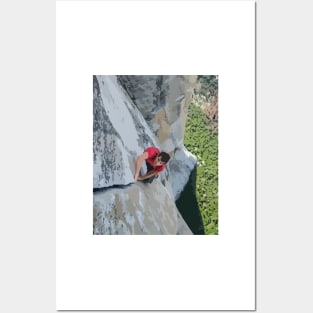 Alex Honnold Free Solo El Cap Painting Posters and Art